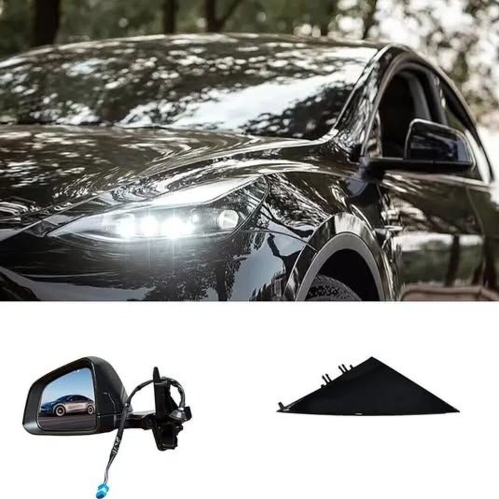 Tesla Model Y Black Left Side Mirror Tesla Model Y 2021-2024